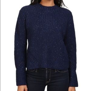 💎Prana Cedric Chunky Lambswool Sweater in Navy
